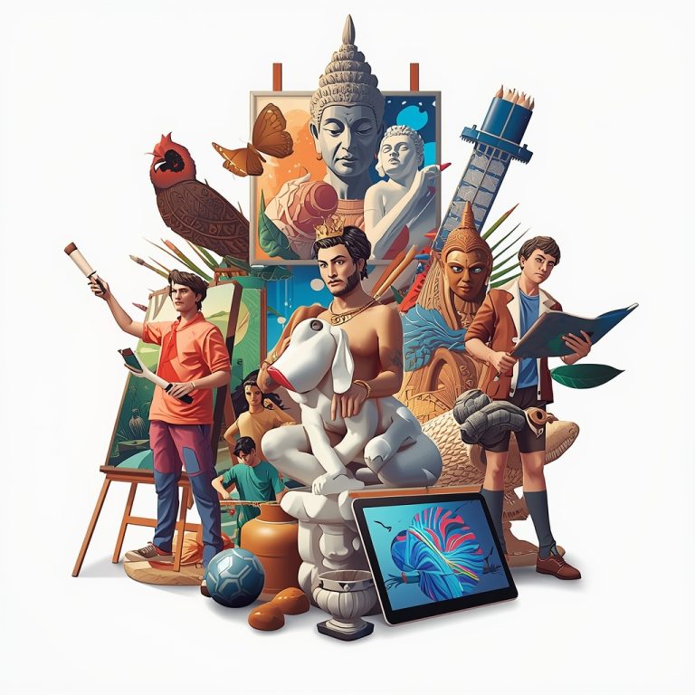 Rahasia Seru! Mengenal Jenis-Jenis Seni Rupa dan Contohnya