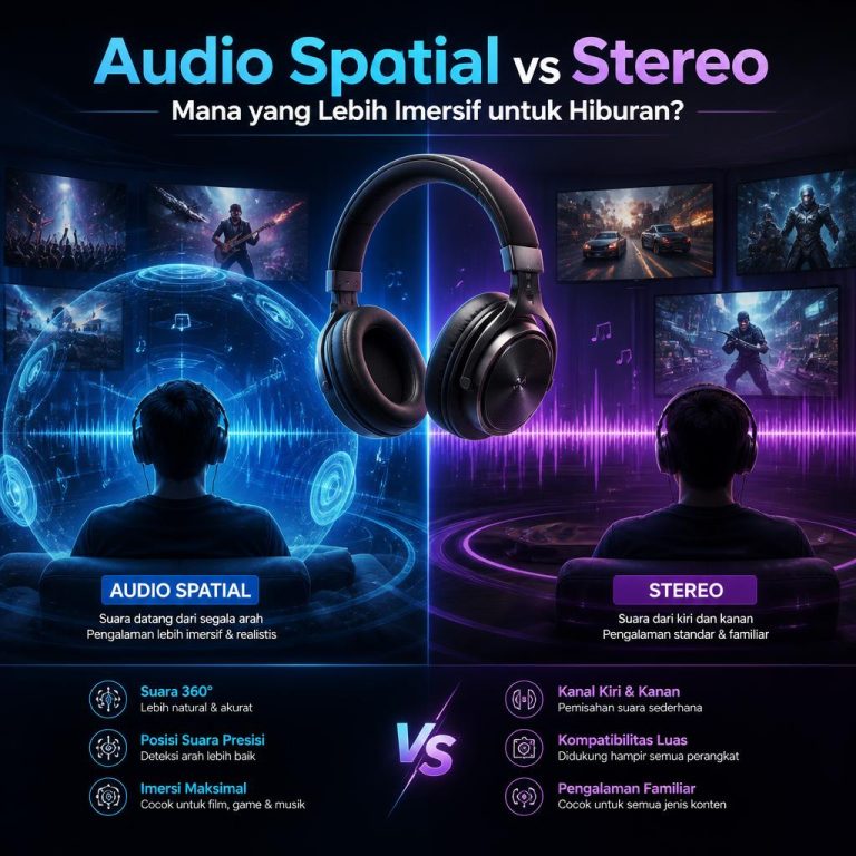 Audio Spatial vs Stereo, Mana yang Lebih Imersif untuk Hiburan?