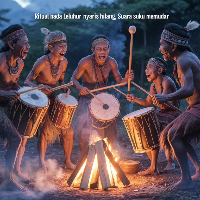 Ritual Nada Leluhur Nyaris Hilang, Suara Suku Memudar