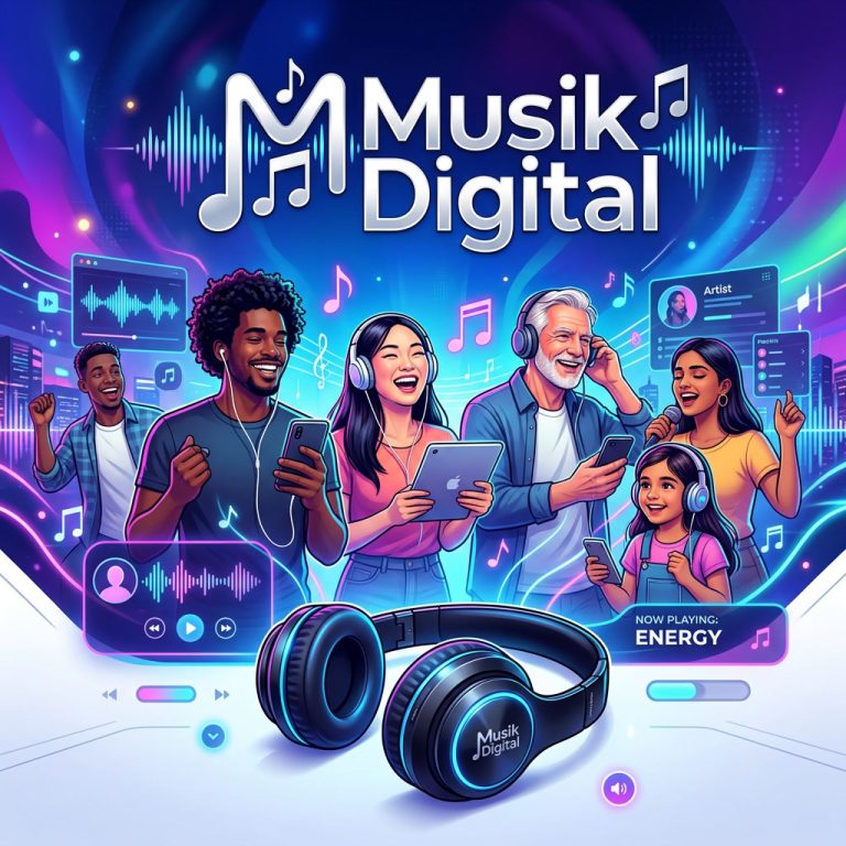 Musik Digital Mengubah Cara Hidup Generasi Online: Dari Playlist hingga Identitas Diri