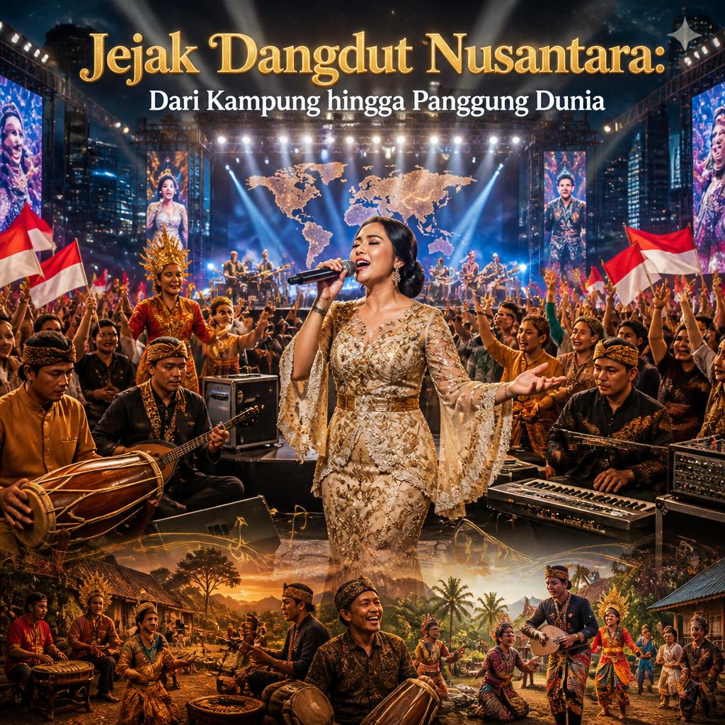 Jejak Dangdut Nusantara: Dari Kampung hingga Panggung Dunia