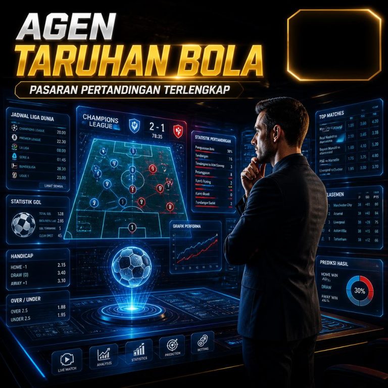 Agen Taruhan Bola dengan Pasaran Pertandingan Terlengkap