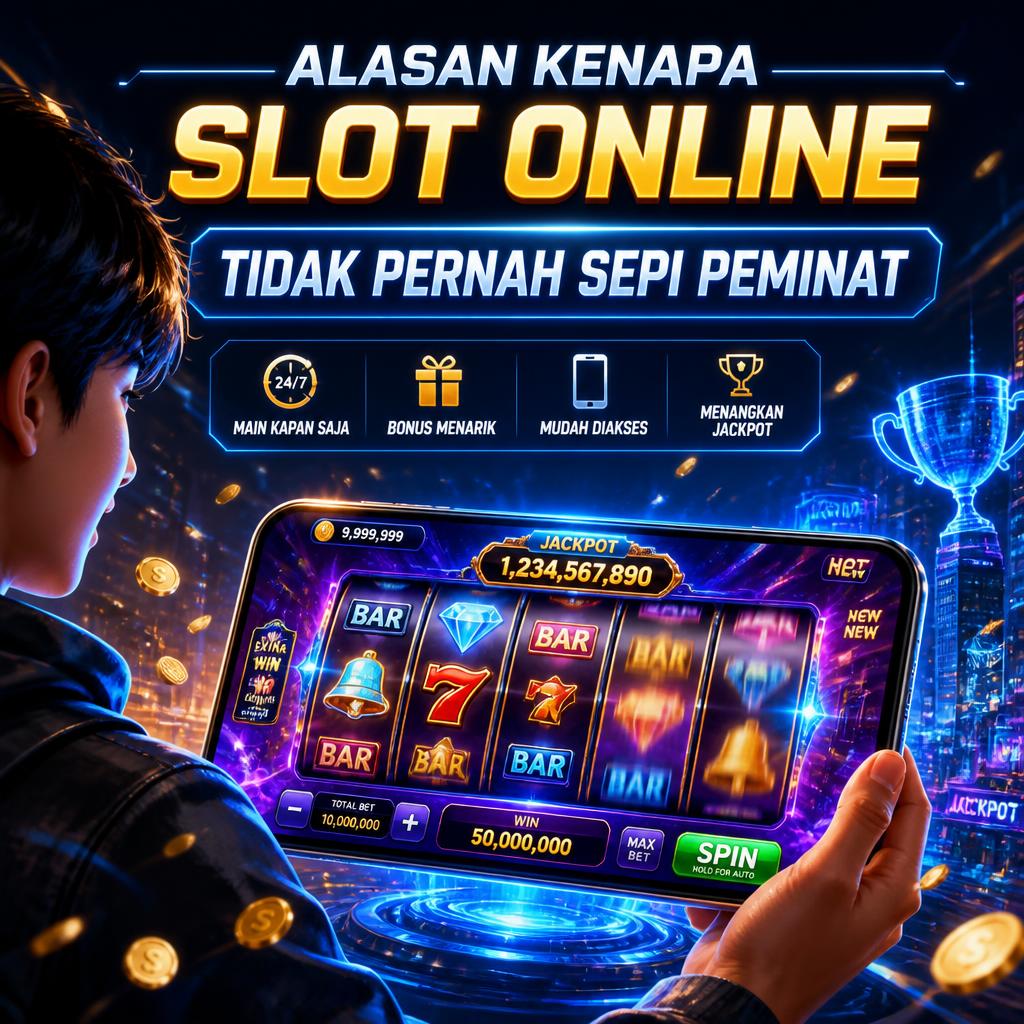 Alasan Kenapa Slot Online Tidak Pernah Sepi Peminat di Dunia Digital