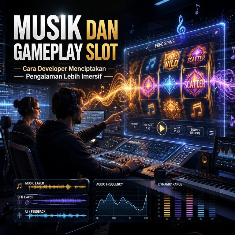 Musik dan Gameplay Slot: Cara Developer Menciptakan Pengalaman yang Lebih Imersif