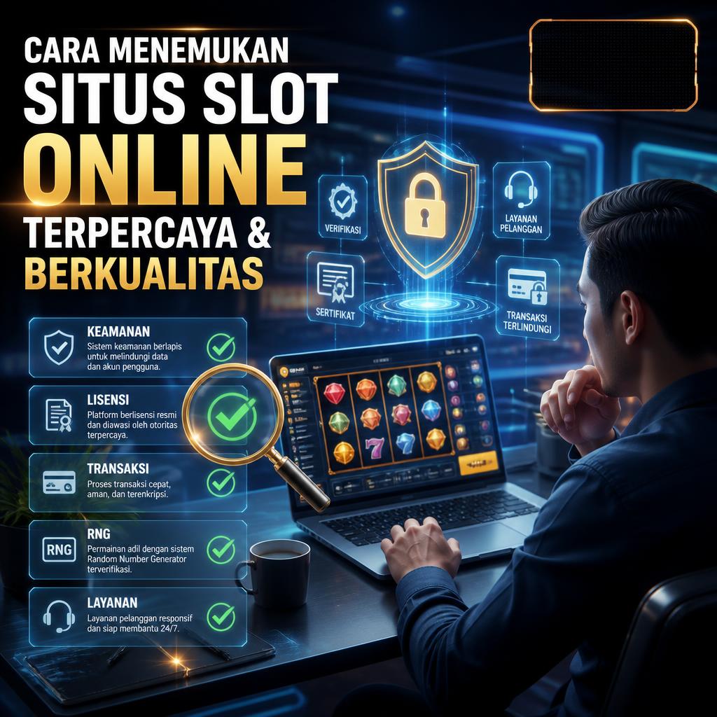 Cara Menemukan Situs Slot Online Terpercaya dan Berkualitas